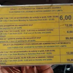 Ile kosztuje taxi w Gdańsku? Zaskakujące stawki i dodatkowe opłaty